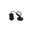 Artdelight Rosario - set de suspension pour Ø 30/40 cm - 150 cm - noir