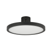 Nova Luce Libo - point lumineux système de rail magnétique - Ø 16 x 6 cm - 15W LED inclus - noir sable