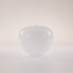 Artdelight Windsor - abat-jour en verre - Ø 29 x 24,5 cm - blanc