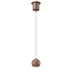 Artdelight Miami - suspension - Ø 10 x 218 cm - 10,8W dimmable LED inclus - bronze brossé