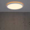 Nordlux Oja - plafonnier - Ø 24,4 x 2,3 cm - 15W LED inclus - blanc