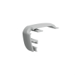 KLUS Steko-plus-l - embout gauche - gris