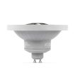 VK Lighting Ampoule LED - Ø 11,1 x 6,8 cm - GU10 - 12W LED inclus dimmable - 2700K - 45° - blanc