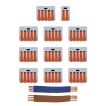 wago kit de connexion pour plaque de plafond avec 15 points lumineux