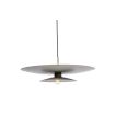 Artdelight Linares - suspension - Ø 50 x 16,5 cm - kaki