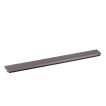 Lucide Linial - système de rails magnétiques - cache/plaque de recouvrement - 50 cm - noir chrome mat