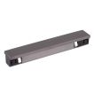 Lucide Linial - système de rails magnétiques - connecteur électrique droit - chrome noir mat