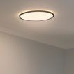 Nordlux Oja - plafonnier - Ø 42 x 3,2 cm - fonction Moodmaker à 3 niveaux (2700K) - 22W LED inclus - noir