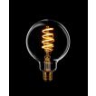 ETH Globe Spiral LED Filament - Ø 9,5 cm - E27 - dimmable - 7,5W - 2200K - or