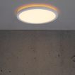 Nordlux Oja - plafonnier - Ø 24,4 x 2,3 cm - 15W LED inclus - blanc