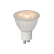 Lucide Spot LED - dim à warm - Ø 5 x 5,5 cm - GU10 - 5W - 3000K à 2200K - blanc