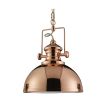 Searchlight Industrial Pendants - lampe suspendue - Ø 39 x 150 cm - cuivre