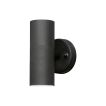Konstsmide Modena Up/Down - applique murale extérieure - 9,5 x 11,5 x 17 cm - IP44 - noir