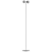 VK Lighting Aura - lampadaire - Ø 28 x 156,7 cm - 2 x 10W dimmable LED inclus - blanc