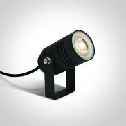 ONE Light GU10 Garden - spot au sol sur pointe - Ø 13,2 x 11,2 cm - IP65 - noir