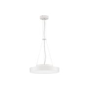 Nova Luce Perfect Profile - lampe suspendue - Ø 40 x 120 cm - 24W LED dimmable inclus - blanc