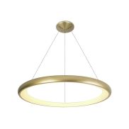 ONE Light LED Suspension Rings - lampe suspendue - Ø 61 x 120 cm - 50W LED inclus - laiton brossé