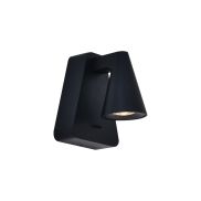 VK Lighting Trek - applique murale - 7,5 x 10 cm - 6W LED inclus - noir