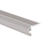 KLUS Steko-plus - Profilé LED pour bords de marche - 2,64 x 4,06 cm - argent anodisé