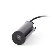 Faro Grund - spot rond pour l'extérieur - Ø 37 mm, Ø 32 mm à encastrer - 2W LED inclus - IP67 - noir - couleur de lumière blanc chaud (2700K)