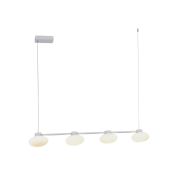 VK Lighting Diva - lampe suspendue - 95 x 133,5 cm - 27W LED inclus - blanc