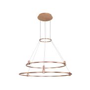 Nova Luce Dion - structure circulaire magnétique - Ø 80 x 150 cm - convient pour jusqu'à 200W LED - or satiné