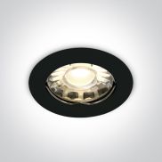 ONE Light Classic MR16 - spot encastré - Ø 76 mm, Ø 63 mm encastrable - noir