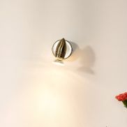 Lucide Caro - spot en saillie - 9 x 13 x 9 cm - 5W LED inclus - chrome satiné