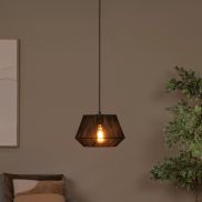 Lucide Jessica - lampe suspendue - Ø 30 x 154,5 cm - noir