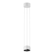 VK Lighting Aura - lampe suspendue - 13,5 x 314,9 cm - 20W dimmable LED inclus - blanc