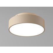 Artdelight Chicago - plafonnier - Ø 25 x 9 cm - 19,5W LED dimmable inclus - champagne