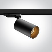 ONE Light Dark Light GU10 Track Spot Range - spot sur rail - Ø 5,6 x 10 cm - noir