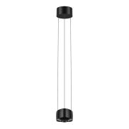 VK Lighting Aura - lampe suspendue - 13,5 x 314,9 cm - 20W dimmable LED inclus - noir