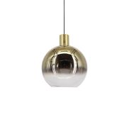 Artdelight Rosario - lampe suspendue - Ø 20 x 150 cm - or fumé
