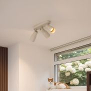 VK Lighting Iluma - applique et plafonnier - 27 x 12,8 x 6 cm - beige