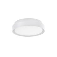 Nova Luce Oliver - plafonnier d'extérieur - Ø 27 x 7 cm - 20W LED inclus - IP65 - blanc sable