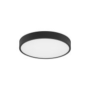 Nova Luce Perfect Profile - plafonnier - Ø 40 x 10 cm - 24W LED dimmable inclus - noir