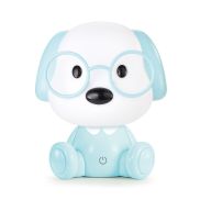 Zuma Line Animals dog - lampe de table - 18 x 20 cm - 3W dimmable led inclus - blue