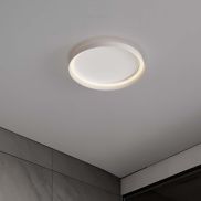 Nova Luce Ormi - plafonnier - Ø 45 x 7 cm - 38W dimmable LED inclus - blanc sablé