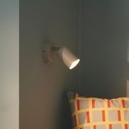 Nordlux Explore - applique murale avec interrupteur - Ø 8 x 14,5 cm - beige