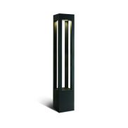 ONE Light Cage Light I - lampe de jardin - 16 x 16 x 90 cm - 22W LED inclus - IP65 - anthracite - couleur de lumière blanc chaud