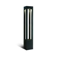 ONE Light Cage Light I - lampe de jardin - 16 x 16 x 90 cm - 22W LED inclus - IP65 - anthracite - couleur de lumière blanche