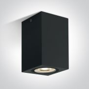 ONE Light Cubi - plafonnier d'extérieur - 6,6 x 6,6 x 11 cm - IP65 - noir