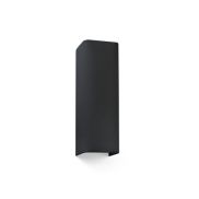 Faro Cotton - applique murale - 12 x 10 x 37 cm - noir mat