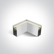 ONE Light LED Accessoires linéaires - angle pour 38150A et 38151A - 8W LED inclus - blanc - couleur de lumière blanche