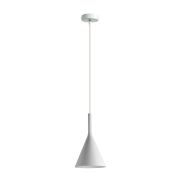 VK Lighting Remy - lampe suspendue - Ø 16,5 x 150 cm - blanc