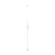Faro Le Vita - lampe suspendue - Ø 14 x 308 cm - 6W LED inclus - or brillant