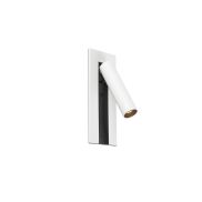Faro Gabo - lampe de chevet avec port usb - 8 x 18,5 x 6,9 cm - 4,5W LED inclus - blanche