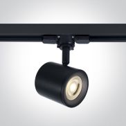 ONE Light GU10 Track Spots - spot sur rail - système de rail triphasé - Ø 7 x 9,6 cm - noir