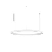 Nova Luce Elowen - lampe suspendue - Ø 98 x 150 cm - 106W LED dimmable inclus - blanc